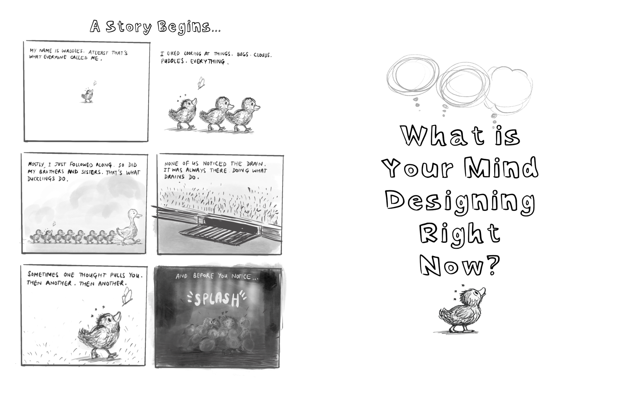 Story and notice page